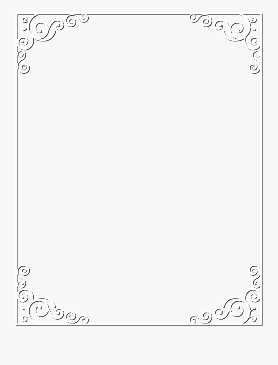Black Frame Clipart, Transparent Clipart