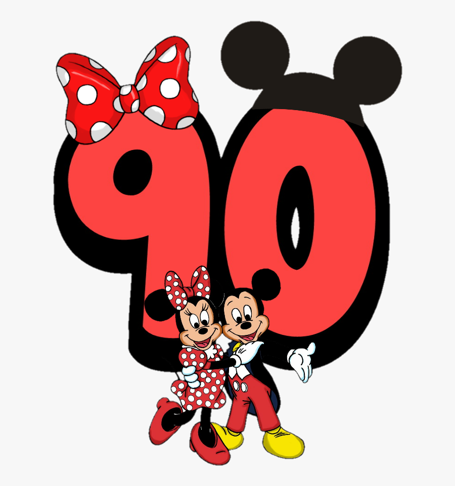 Transparent 90th Birthday Clipart - Love Wallpaper Hd Micky Mouse, Transparent Clipart