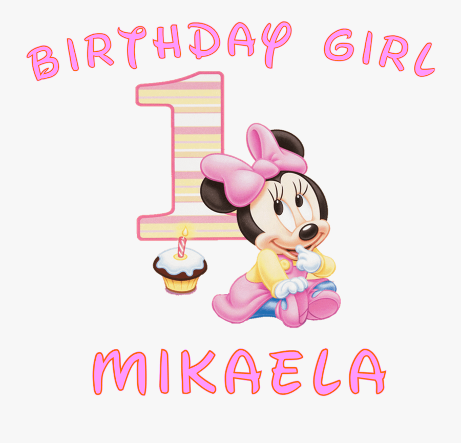 Minnie Mouse Cupcake Clipart - Cartoon, Transparent Clipart