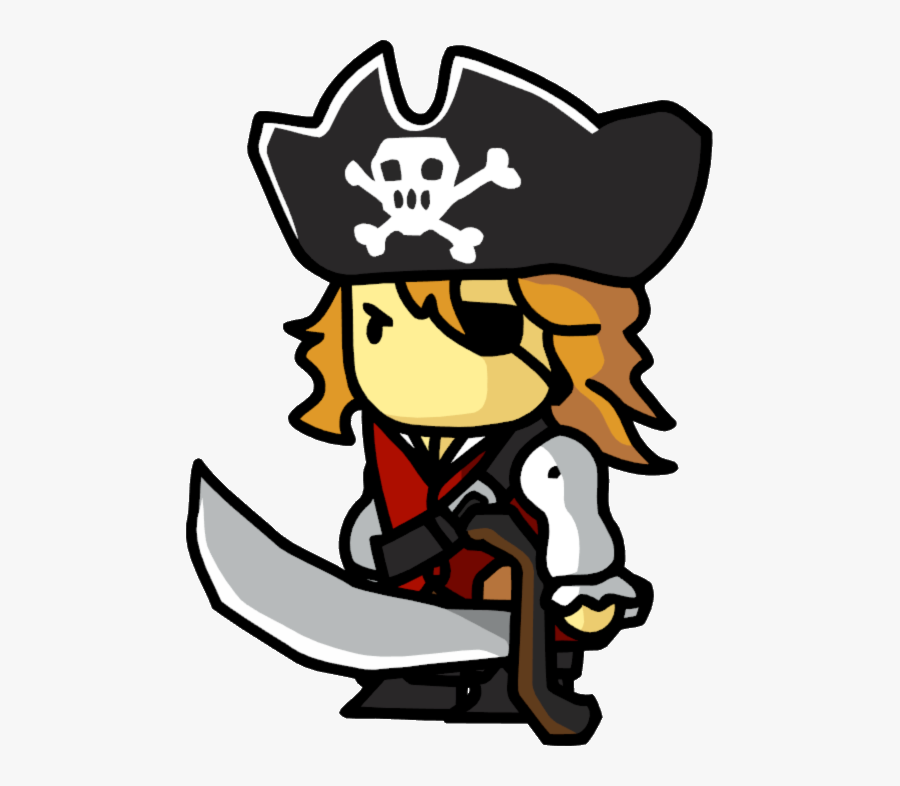 Pirate Png High-quality Image - Scribblenauts Pirate, Transparent Clipart