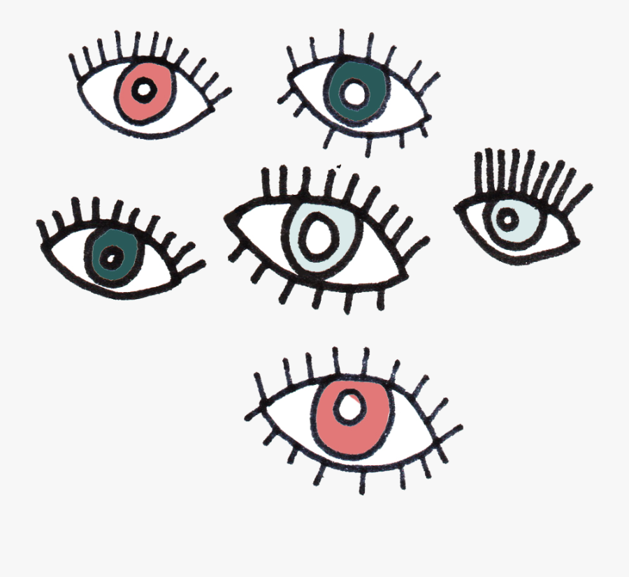Can Use For Book Cover, Big Eyes Looking Right Clipart, Transparent Clipart