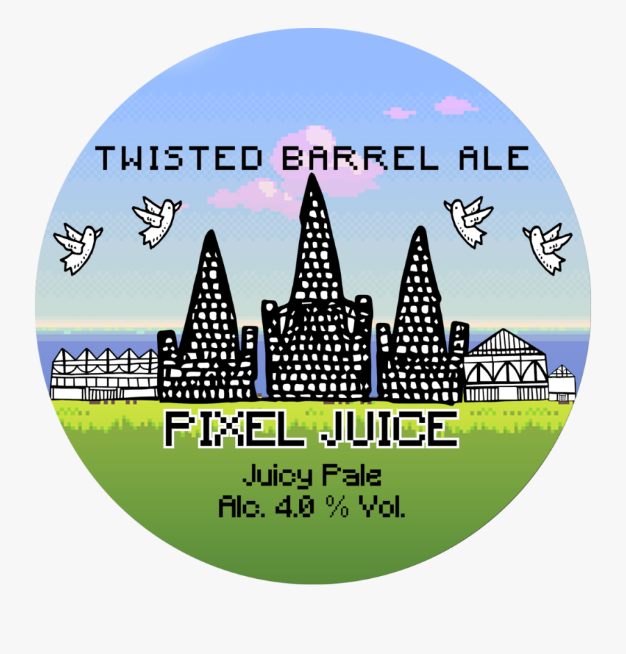 Transparent Keg Png - Twisted Barrel Detroit Sour City, Transparent Clipart