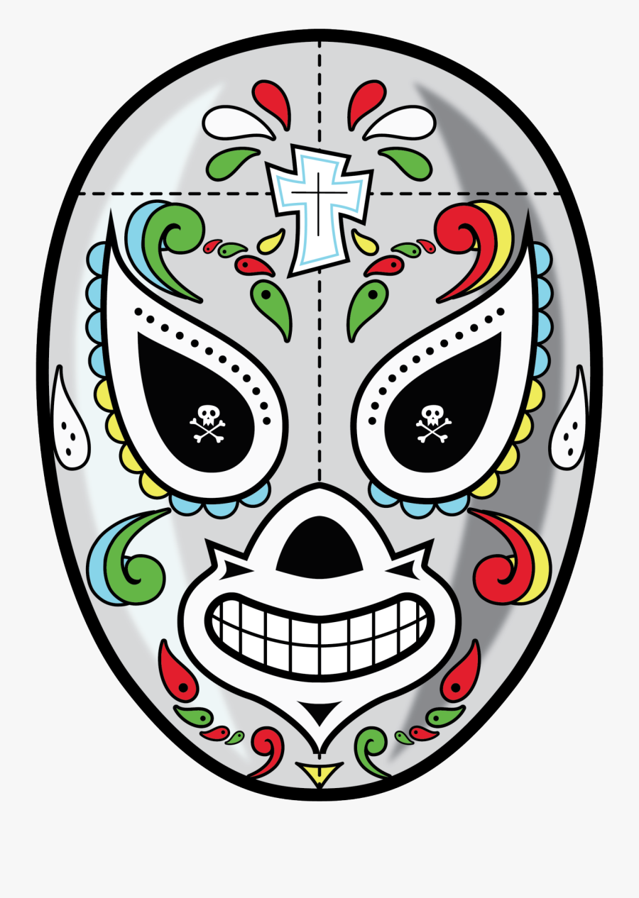 Rubtox Art Avaible In Redbubble - Mascaras De Luchador Para Imprimir, Transparent Clipart