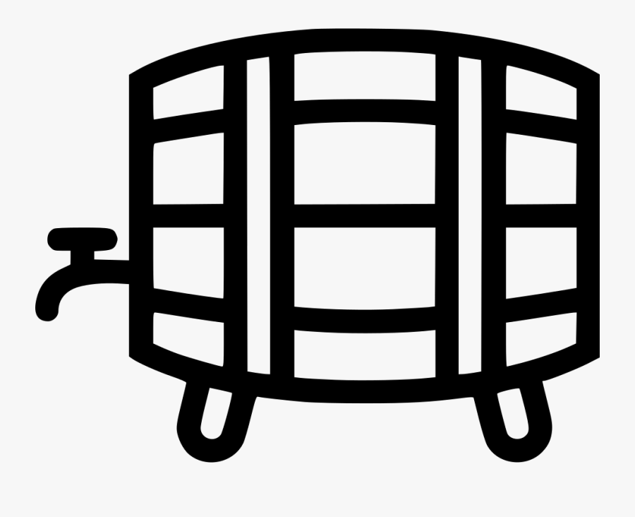 Transparent Keg Png - Icono Barril De Cerveza Png, Transparent Clipart