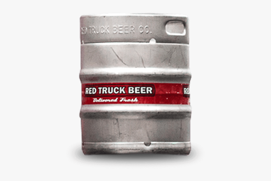Red Truck Beer Keg - Beer, Transparent Clipart