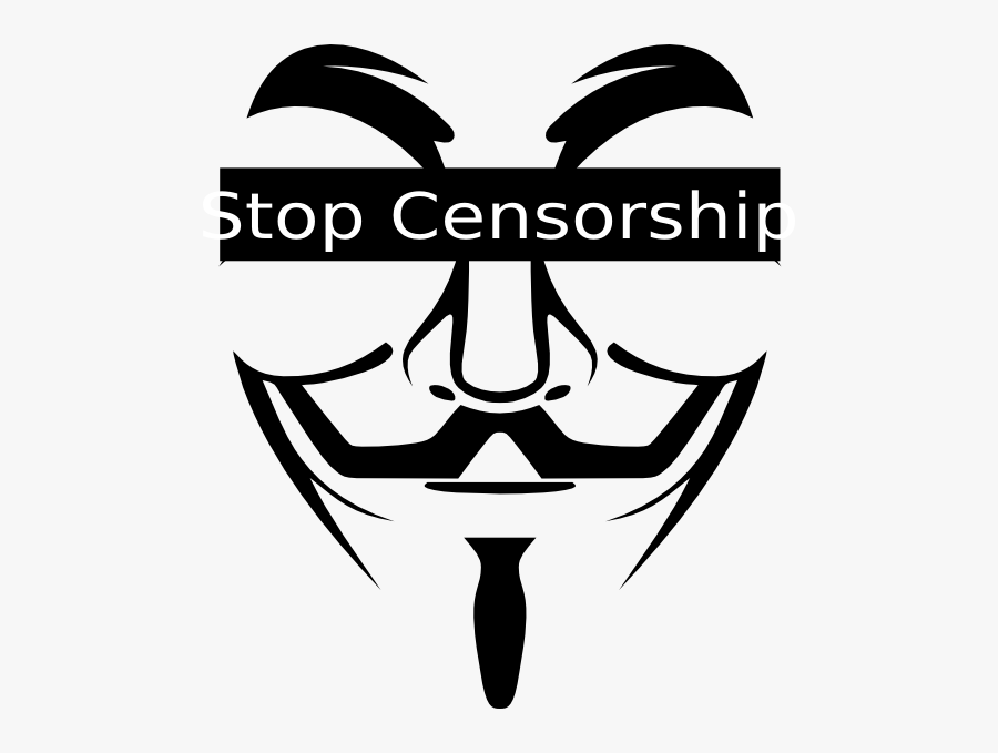 Guy Fawkes Mask, Transparent Clipart