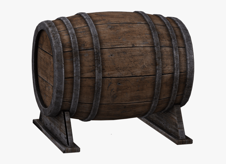 Barrel Wine - Wood Barrel Png, Transparent Clipart