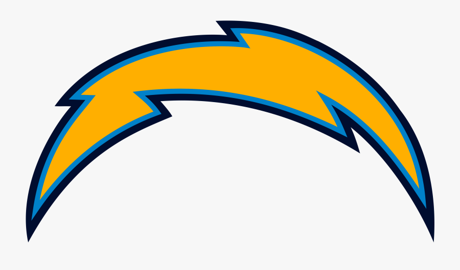 San Diego Chargers Bolt, Transparent Clipart