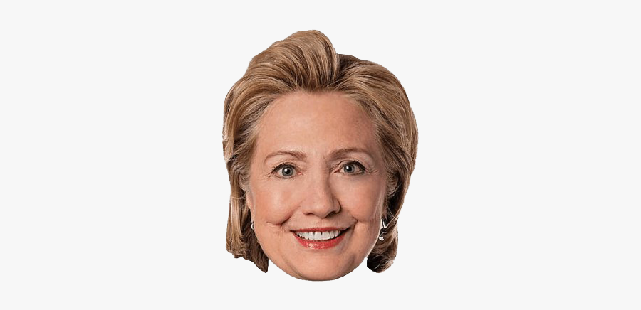 Hillary Clinton Face Png, Transparent Clipart