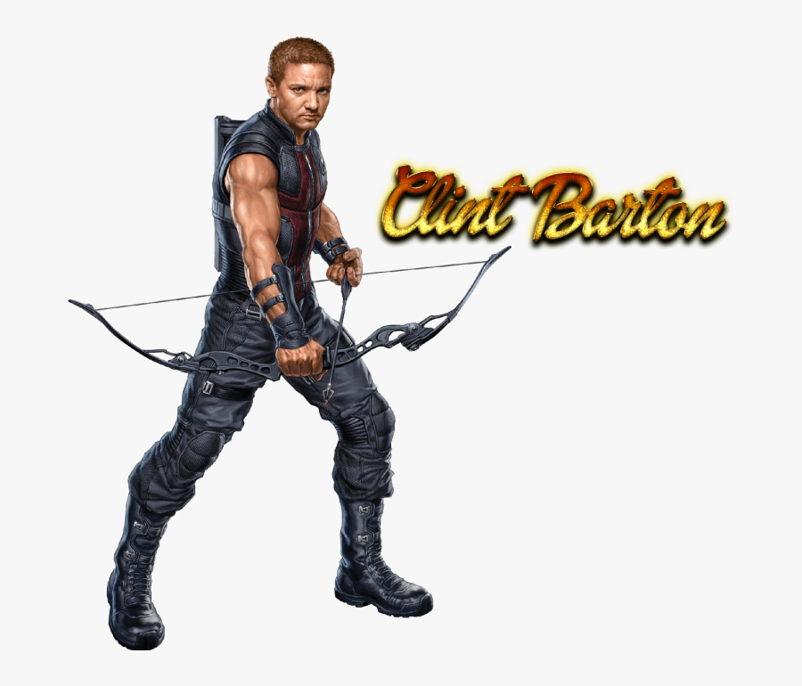 Download Clint Barton Clipart Png Photo Transparent - Hawkeye And Black Panther, Transparent Clipart