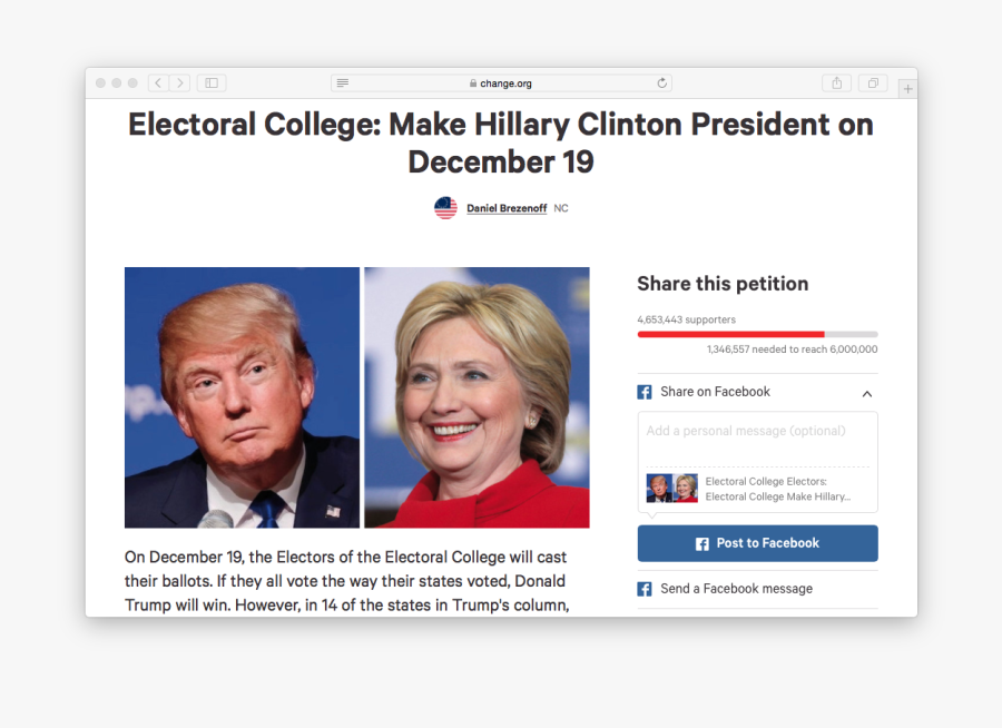 Did Hillary Win The Popular Vote - Trump Clinton 2016, Transparent Clipart