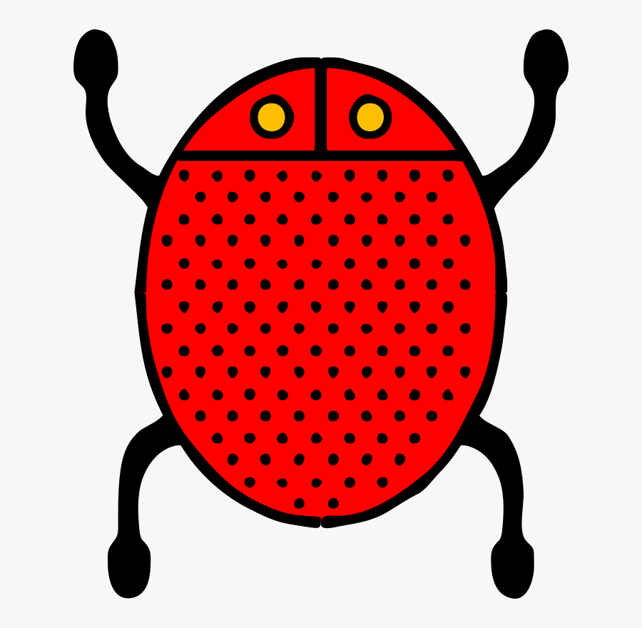 Ladybird Beetle, Transparent Clipart