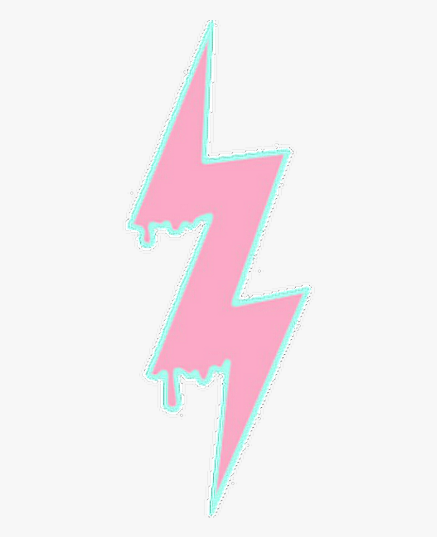 #pink #lightning #lightningbolts #bolt #electricity, Transparent Clipart