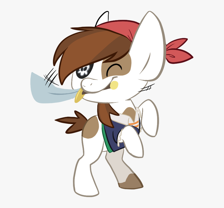 Php27, Bandana, Eyepatch, Pipsqueak, Pirate, Safe, - Pirate Characters My Little Pony, Transparent Clipart