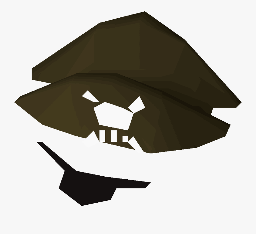 Transparent Pirate With Eye Patch Clipart - Runescape Pirate Hat Png, Transparent Clipart