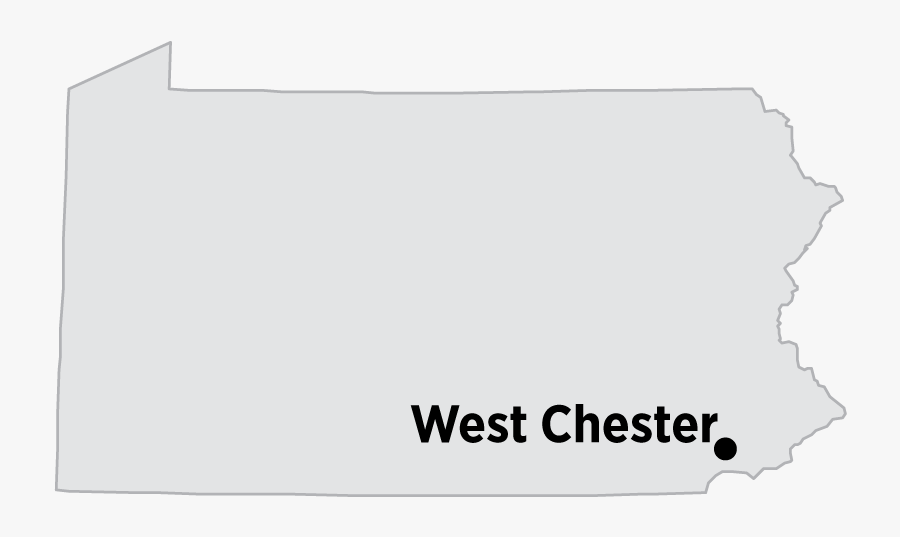 State College Pa State Outline, Transparent Clipart