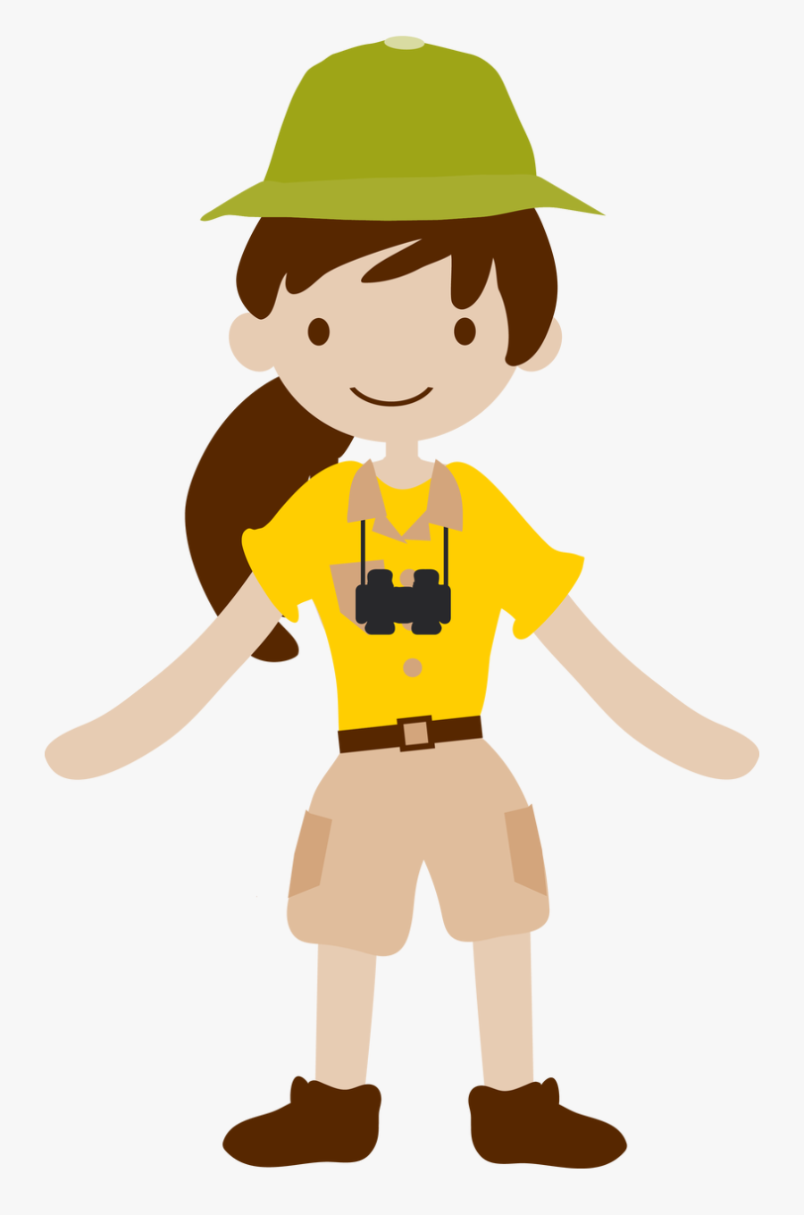 Hat Svg Safari - Cartoon, Transparent Clipart