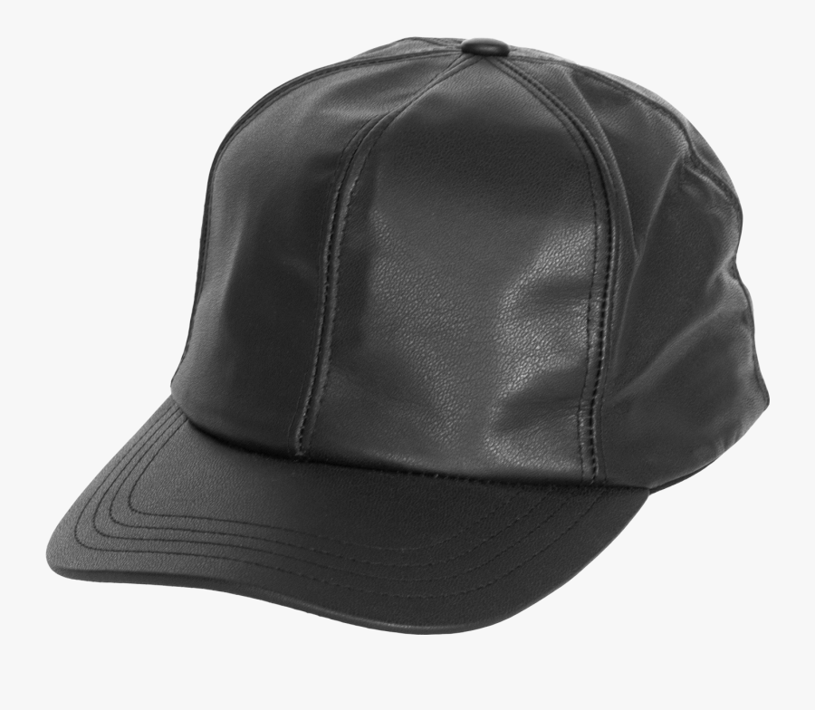 Leather Kangol Baseball Cap, Transparent Clipart