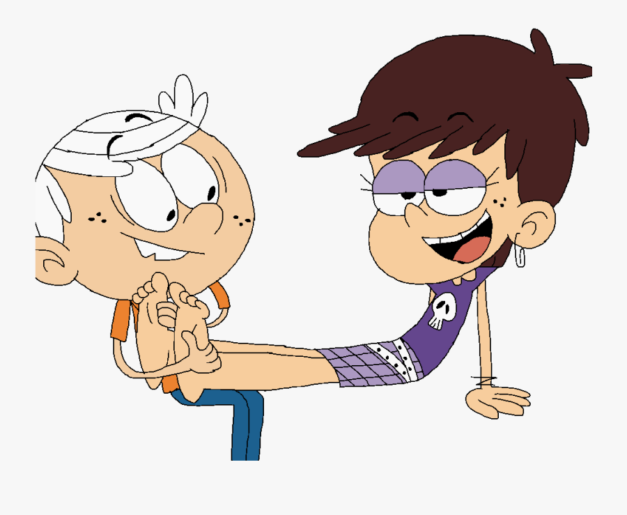 Loud House Foot Massage, Transparent Clipart