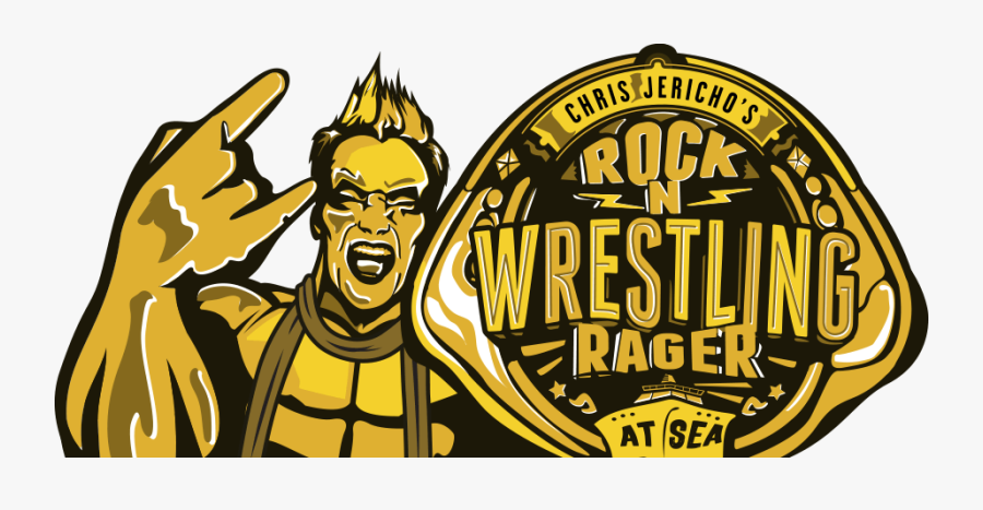 Chris Jericho Clipart Wrestlers - Chris Jericho Rock And Wrestling Rager At Sea, Transparent Clipart