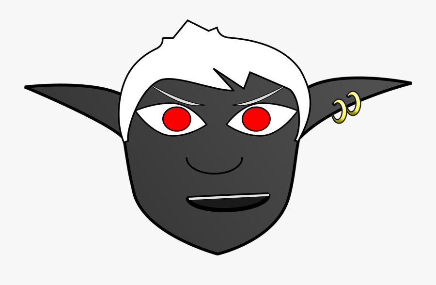 Transparent Yoda Head Clipart - Elf Head Png, Transparent Clipart