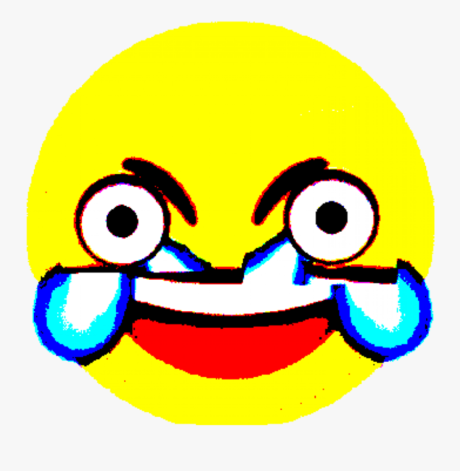 Free Png Download Open Eye Crying Laughing Emoji Png - Open Eye Crying