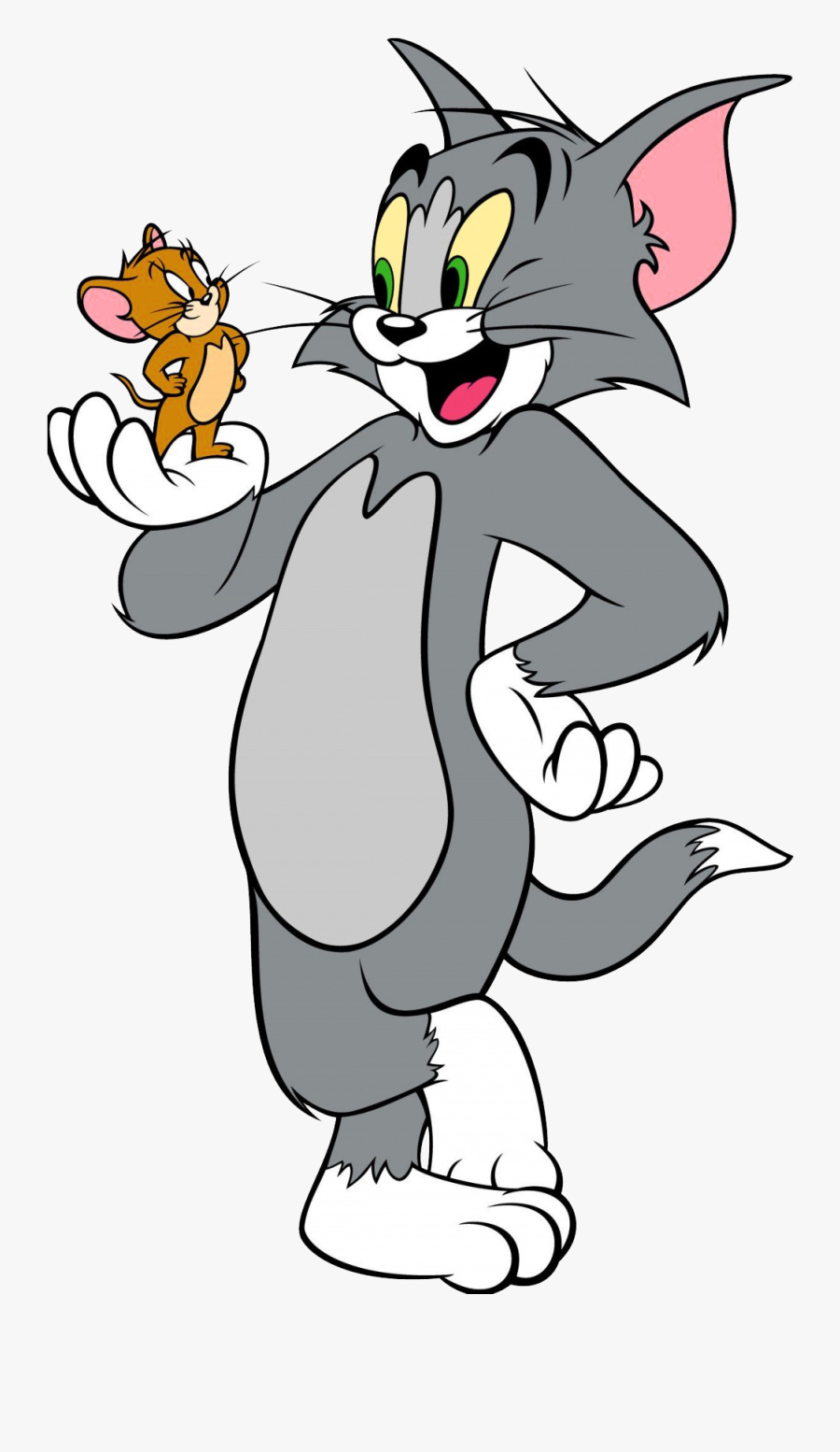 Tom And Jerry Silhouettes Clip Art