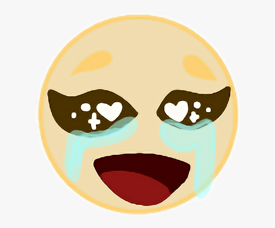 #laughing #emoji #cry, Transparent Clipart