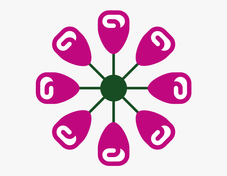 Modelo Hub And Spoke, Transparent Clipart