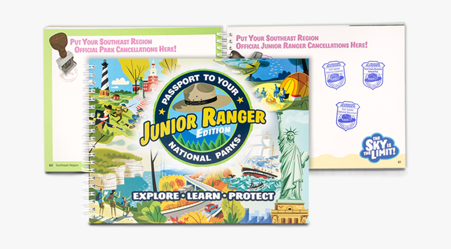National Parks Passport Book Stickers, Transparent Clipart