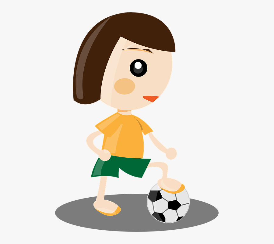 Sporty Girl Clipart, Transparent Clipart