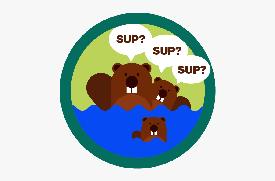 Passport 2017 Stamp Pack Messages Sticker-5 - Brown Bear, Transparent Clipart