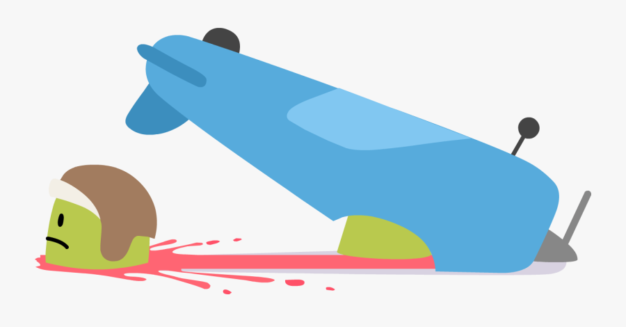 Stupe After Plane Crash - Dumb Ways To Die Pilot, Transparent Clipart