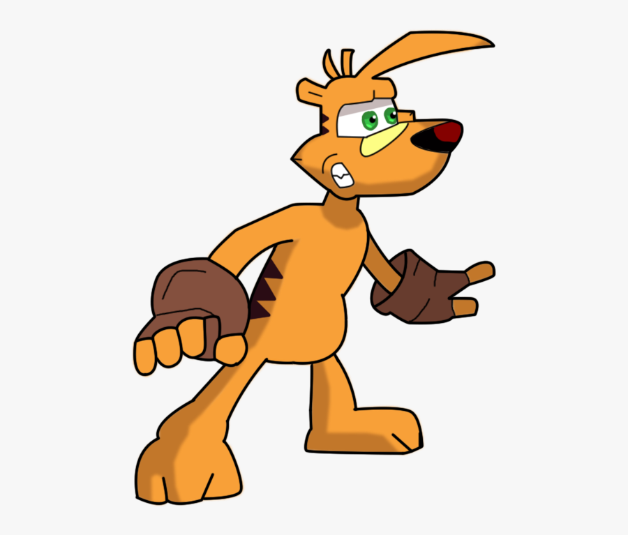 More Like Crash Twinsanity By Bandidude - Naked Ty The Tasmanian Tiger, Transparent Clipart