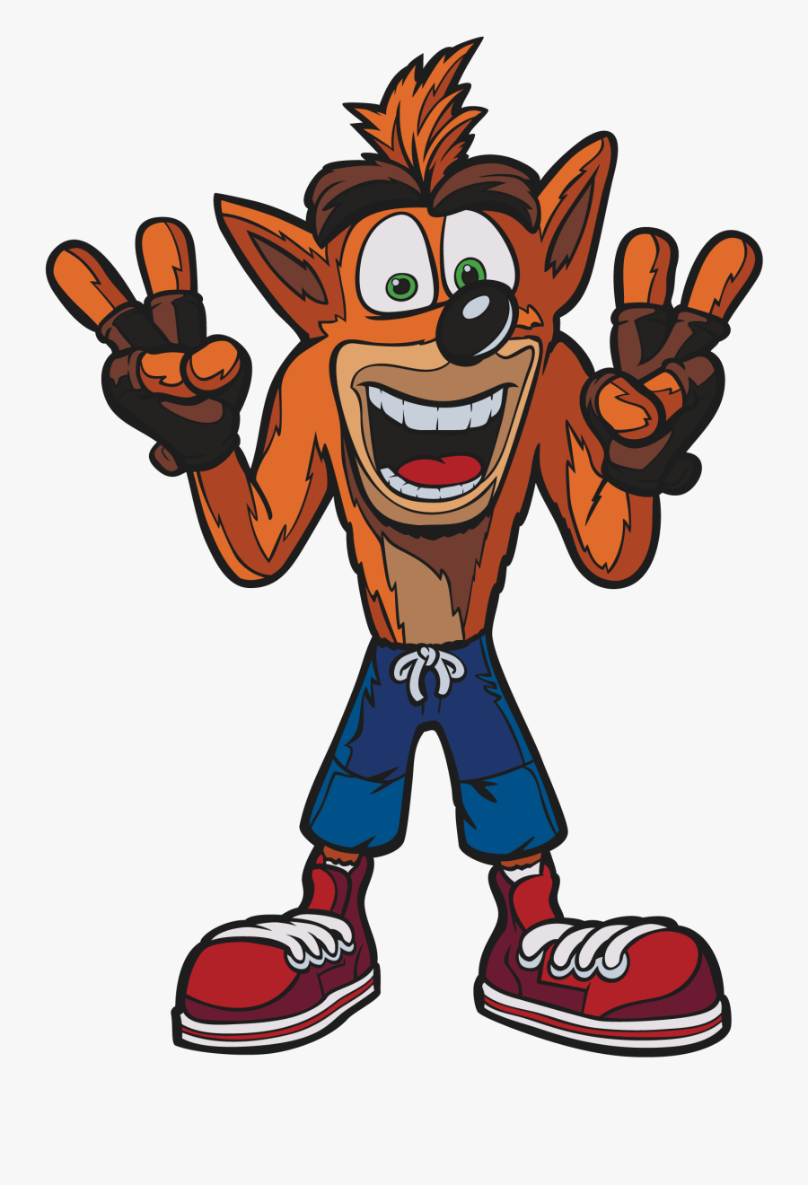 Crash Bandicoot - Crash Bandicoot Png, Transparent Clipart