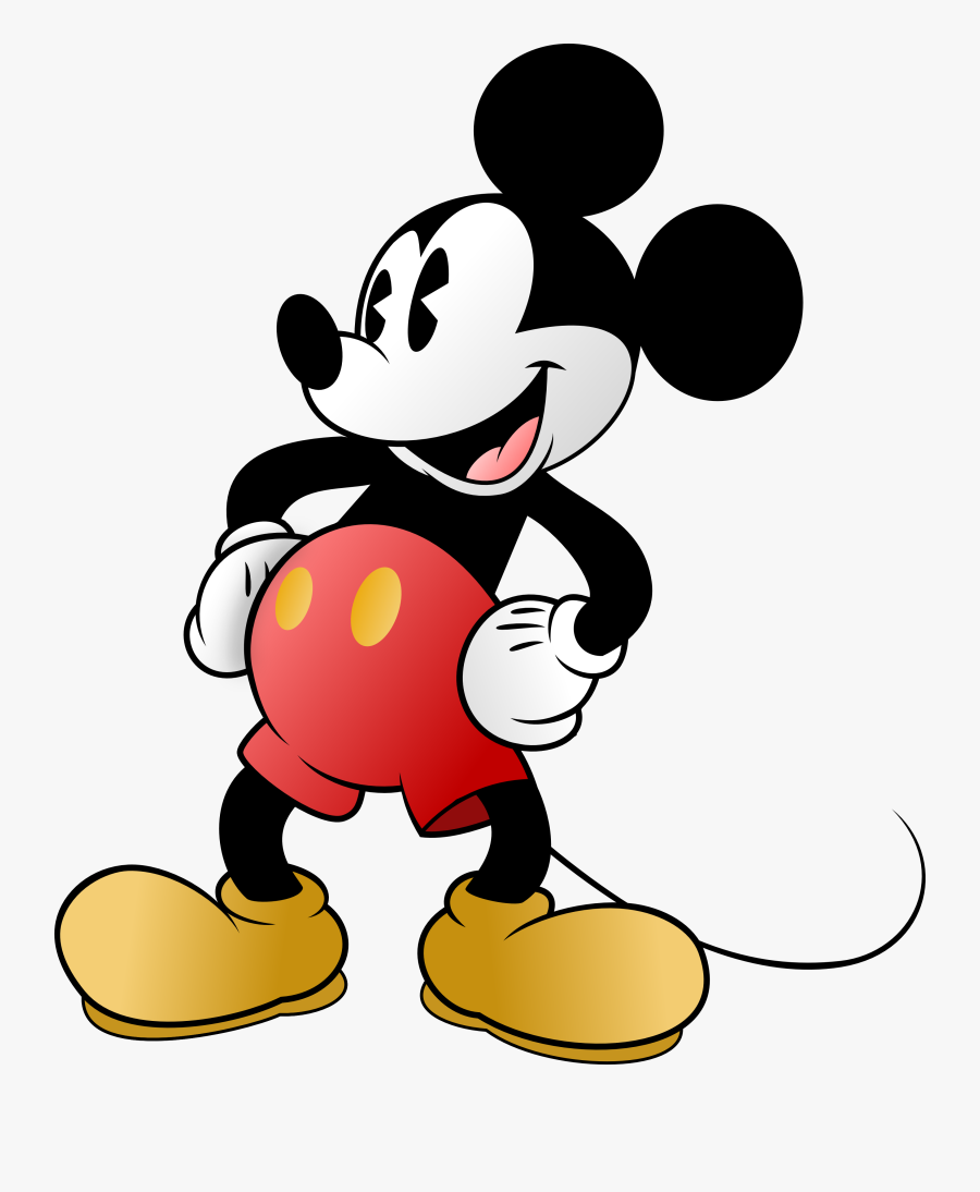 Mickey Mouse Hd Png Image - Mickey Mouse Old Png, Transparent Clipart