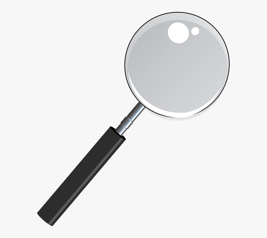 Magnifying Glass, See Thru, Transparent, Lens, Enlarge - Magnifying Glass Transparent Clipart, Transparent Clipart