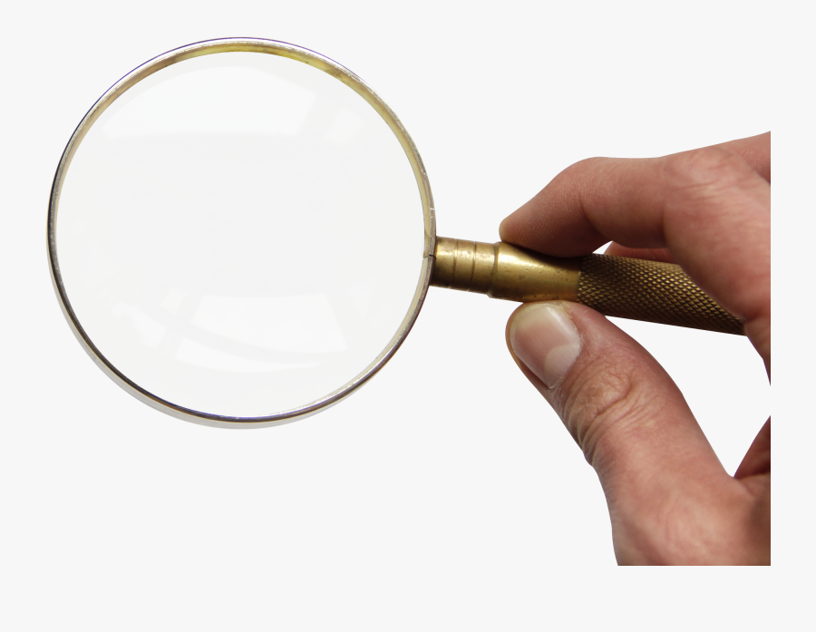 Magnifying Glass Background Png - Magnifier Gold Png, Transparent Clipart