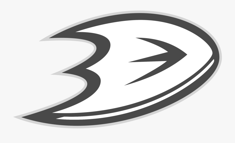 Transparent Margaritaville Clipart - Anaheim Ducks Logo Black And White, Transparent Clipart