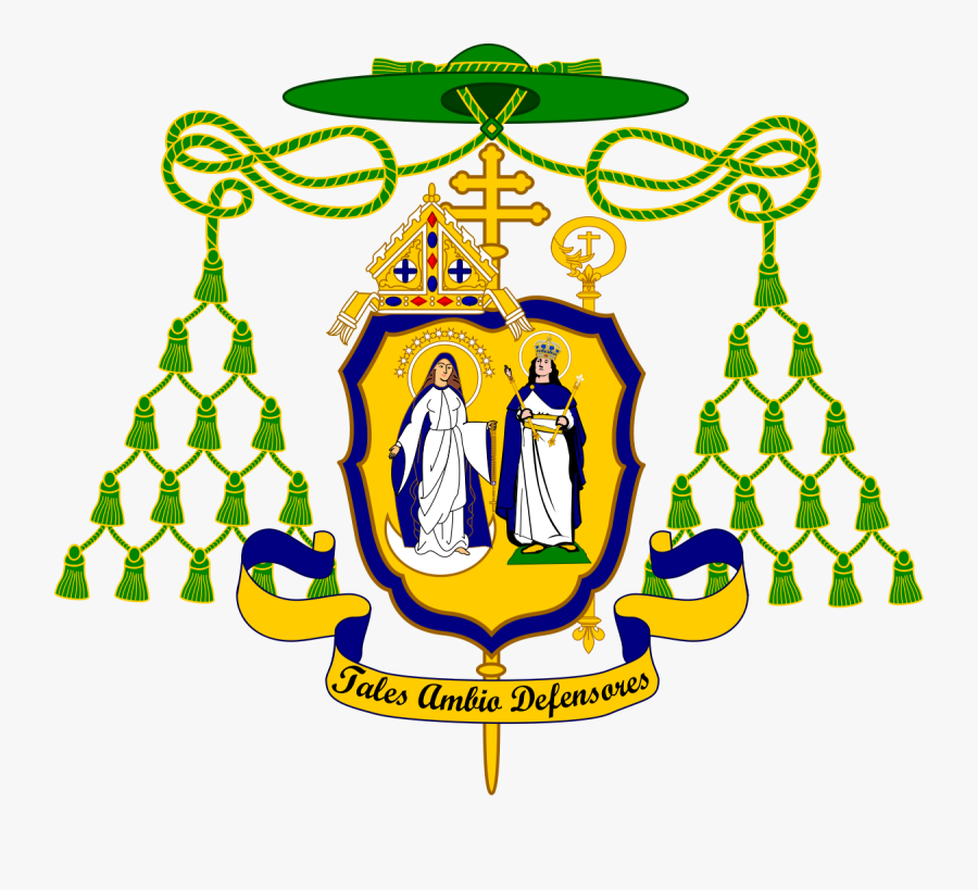 Confirmation Clipart Catholic Bishop - Coat Of Arms Of Cardinal, Transparent Clipart