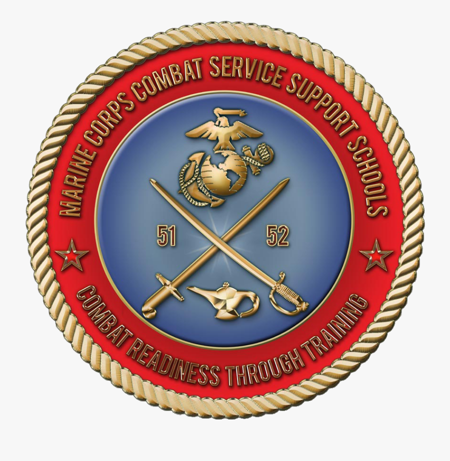 Mccsss Logo Trans - Marine Corps Combat Service Support Schools, Transparent Clipart