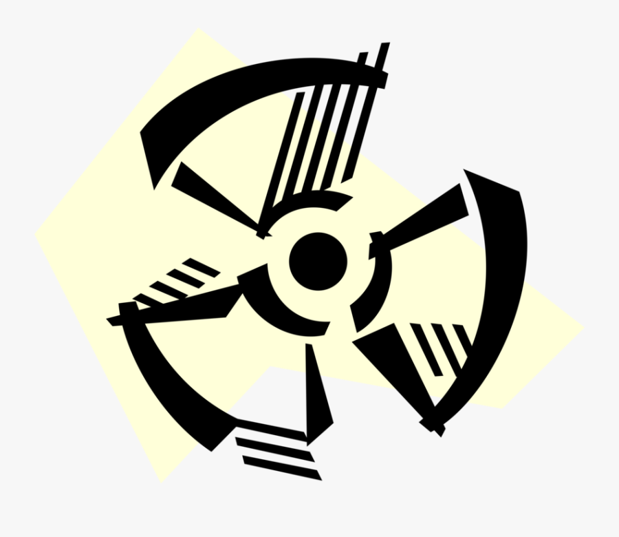 Energy Clipart Atomic Energy - Radioactive Symbol, Transparent Clipart