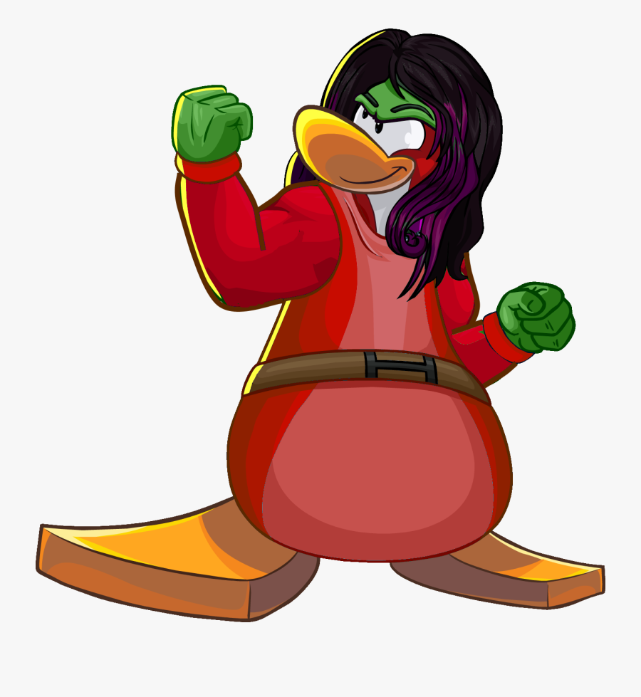 Club Penguin Wiki - Club Penguin Marvel 2013, Transparent Clipart