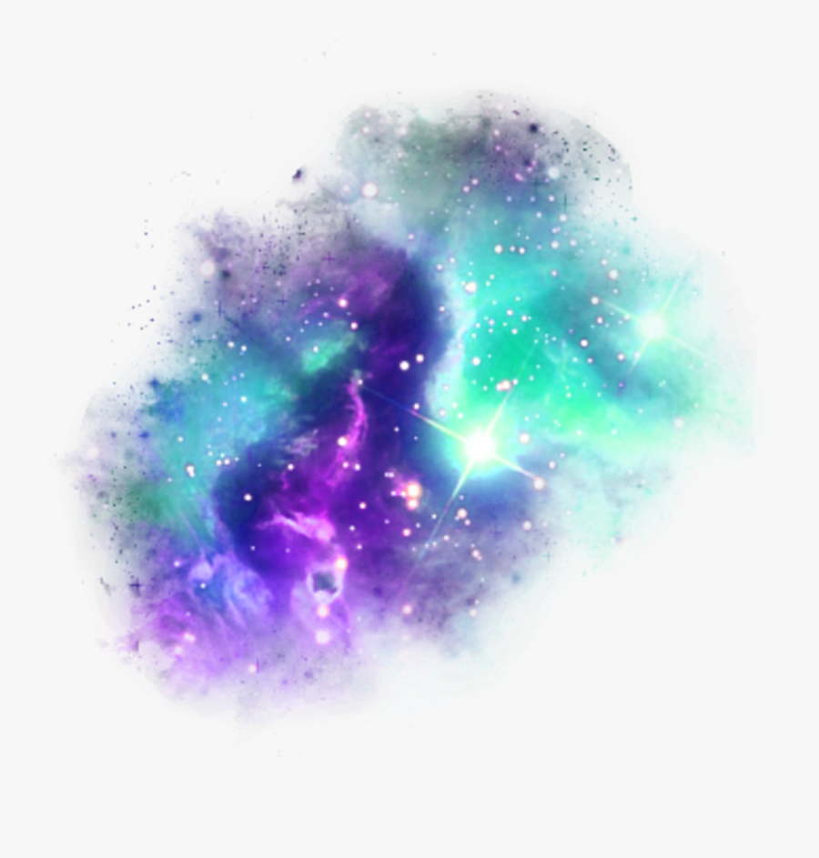 Transparent Trippy Clipart - Wolf Galaxy Moon, Transparent Clipart