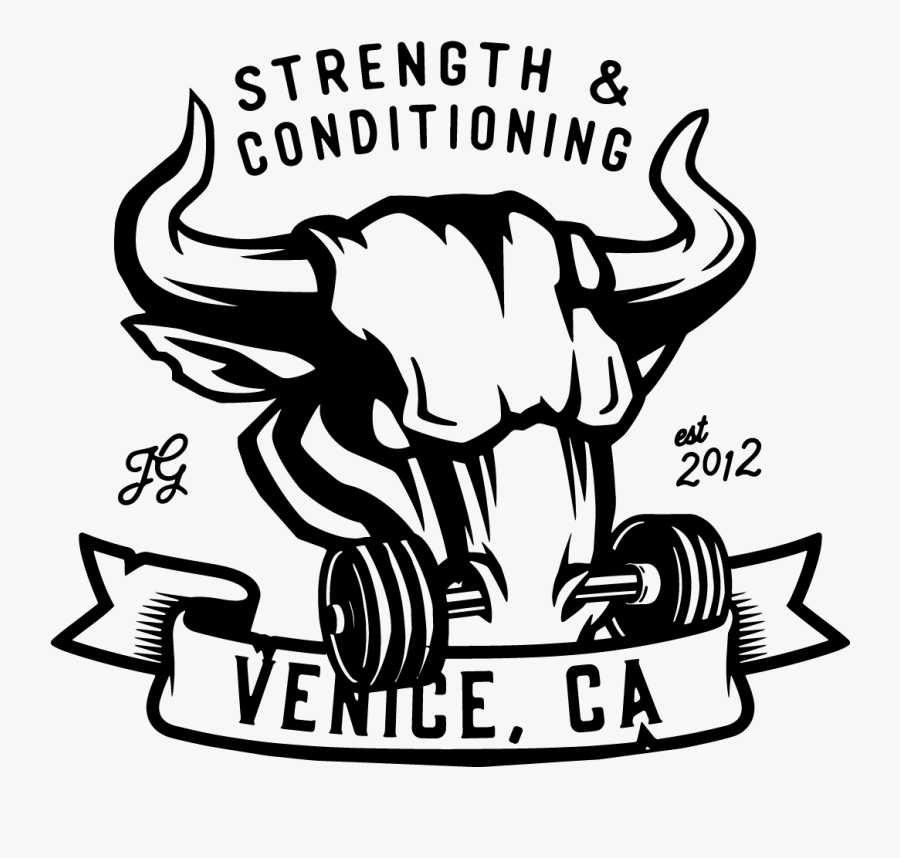 White Clipart Barbell - Illustration, Transparent Clipart