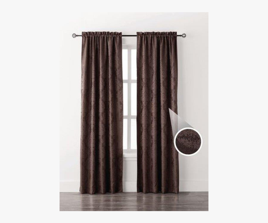 Clip Art Pallet Pcs Window Coverings - Mainstays Brown Curtains, Transparent Clipart