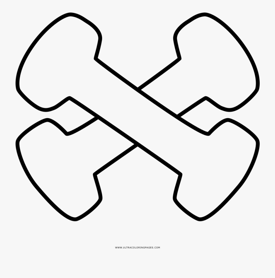 Weight Lifting Barbells Coloring Pages - Weights Coloring Pages, Transparent Clipart