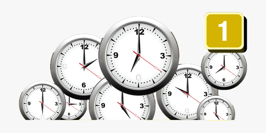 Wall Clock, Transparent Clipart