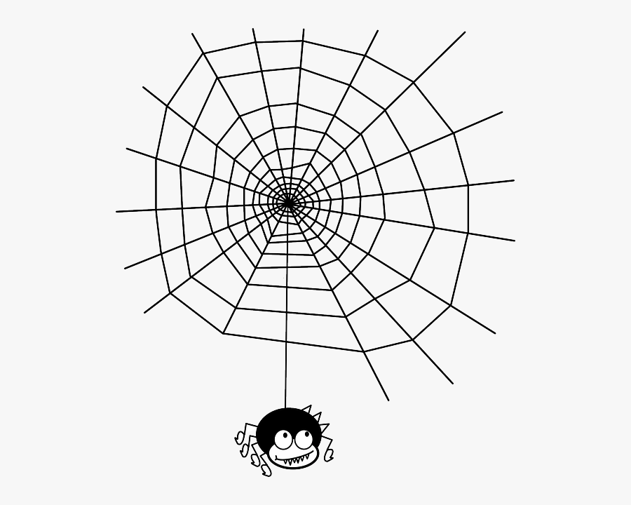 Boo - Maths In Spider Webs, Transparent Clipart