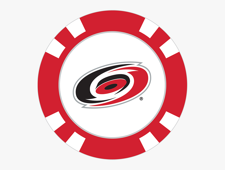 Carolina Hurricanes Poker Chip Ball Marker - Boston Bruins Poker Chip, Transparent Clipart